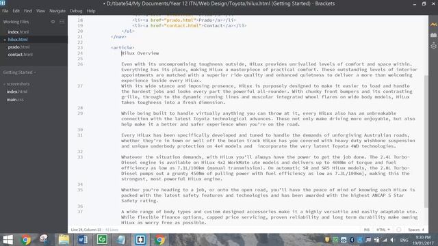 Make a Responsive Toyota Website Using HTML5/CSS3 (Part 1/2) смотреть онлайн