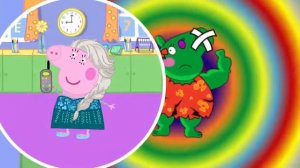 Five Little Peppa Pig George Jumping on the Bed / Nursery Rhymes Collection Songs and More