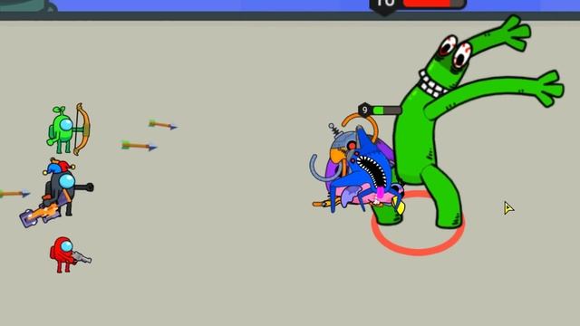 ЭВОЛЮЦИЯ БАНБАН МОНСТРОВ! Merge War Monster Fight смотреть онлайн