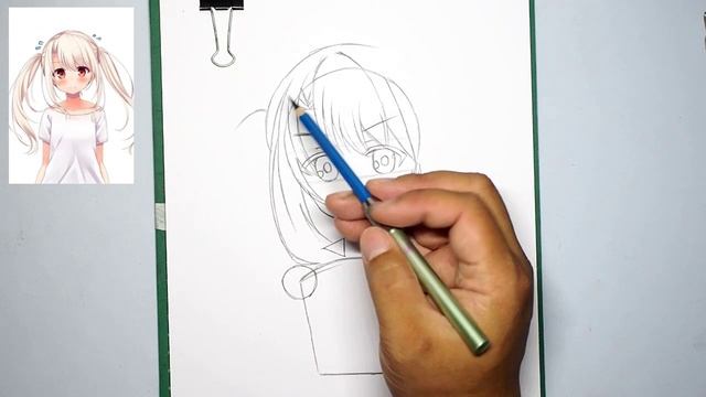 Fan's Request - How To Draw Anime Cute Girl "LoLi" [Anime Drawing Tutorial] смотреть онлайн