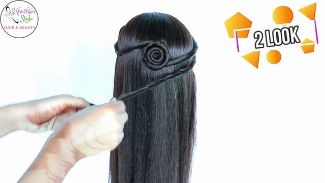 New Hairstyle In 3 Ways || Easy Hairstyles || Hair Style Girl || Hairstyles For Girls || Hairstyle