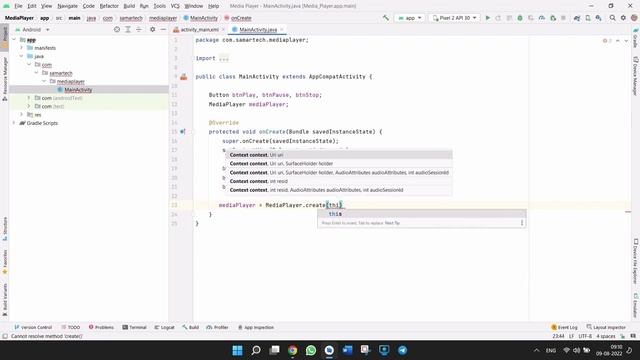 How to Play Audio in Android Studio ? How Can I Play Audio and Video on Android? | Use Media Player смотреть онлайн