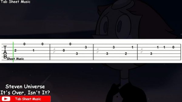 Steven Universe - It's Over, Isn't It? Guitar Tutorial