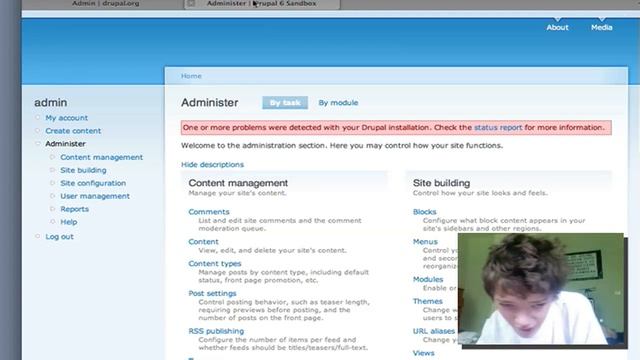 Drupal Tutorial - Admin Module смотреть онлайн