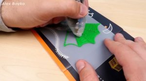 Новая Прозрачная 3Д Ручка! Рисую Скелет Динозавра! alex boyko