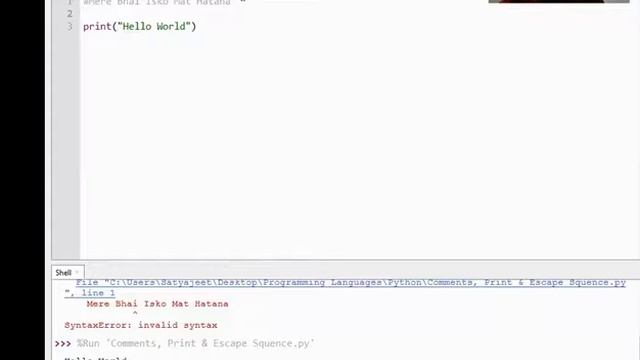 Python Tutorial 2 Let's Learn With Josh смотреть онлайн