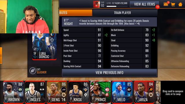95 OVR RESOLUTIONS MASTER NIKOLA JOKIC GAMEPLAY!!! NBA LIVE MOBILE 19 смотреть онлайн
