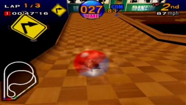 Super Monkey Ball - Monkey Race (Nintendo Game Cube) смотреть онлайн