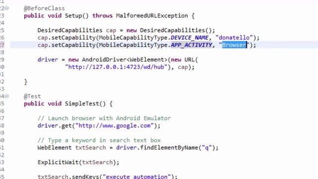 Automating android Native apps using Appium -- Part 7 (Appium with Java series) смотреть онлайн