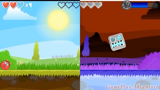 RED BALL 4 : ALL 5 EVIL GIRLFRIEND BALL & EVIL MIX BOSS gameplay смотреть онлайн