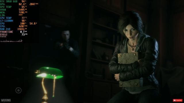 Rise of the Tomb Raider RTX 3060 + i7 11800H | Maximum settings 1080p смотреть онлайн