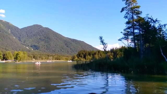 Afternoon Boat Ride on The Wildsee, Seefeld (Austria 🇦🇹) смотреть онлайн