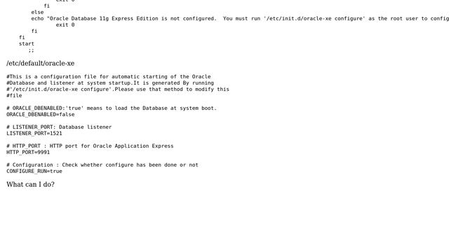 Ubuntu: How to prevent oracle-xe from automatically launching at startup? смотреть онлайн