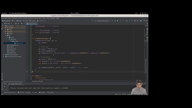 Write games in Kotlin to learn how to code. Part 3. Shooting zombies. смотреть онлайн