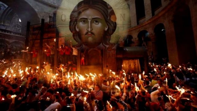 Byzantine Music Christ is risen - المسيح قام - تراتيل بيزنطية смотреть онлайн