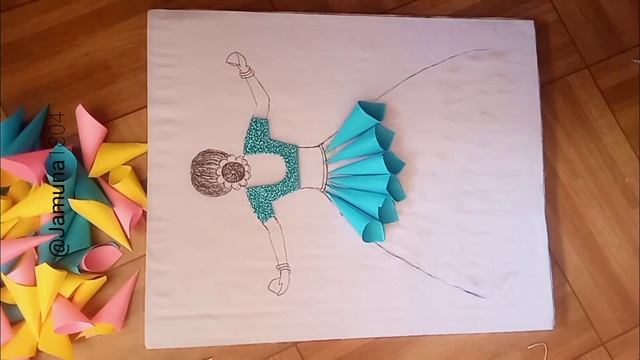 Holi Special Drawing ❤️Diy Paper Holi Craft ? JamunaArt ??? смотреть онлайн