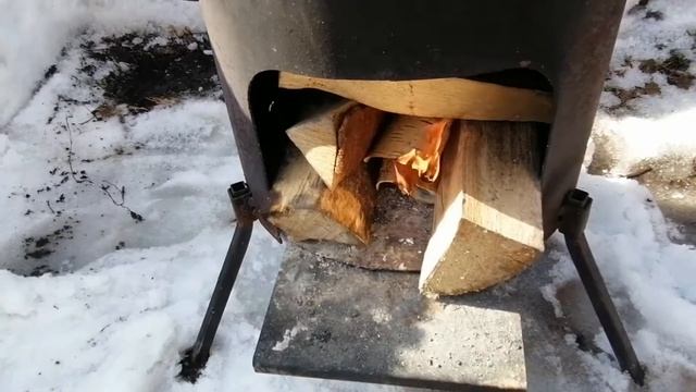 Картошка с курицей в казане на костре. смотреть онлайн