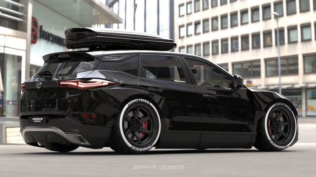 TATA Harrier Bagged Concept | Zephyr Designz | 4K смотреть онлайн