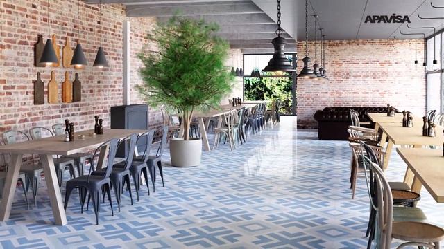 Encaustic 2.0 Collection by Apavisa Porcelain смотреть онлайн