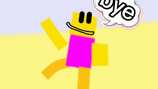 Roblox Bye sound but animated (Roblox) смотреть онлайн