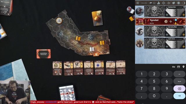 Frosthaven Meteor Solo Scenario  - Crumbling Descent - Full Playthrough Ep 53