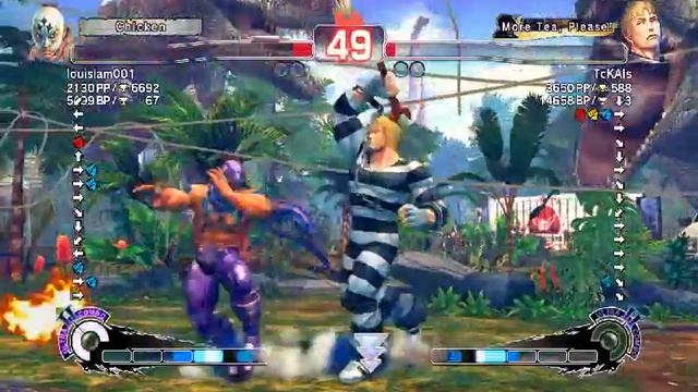 Ultra Street Fighter IV battle: louislam001 (El Fuerte) vs TcKAIs (Cody) смотреть онлайн