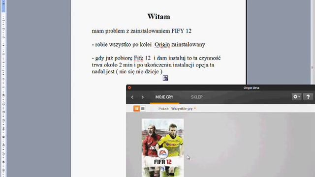 Fifa 2012 problem z instalacją przez Origin смотреть онлайн