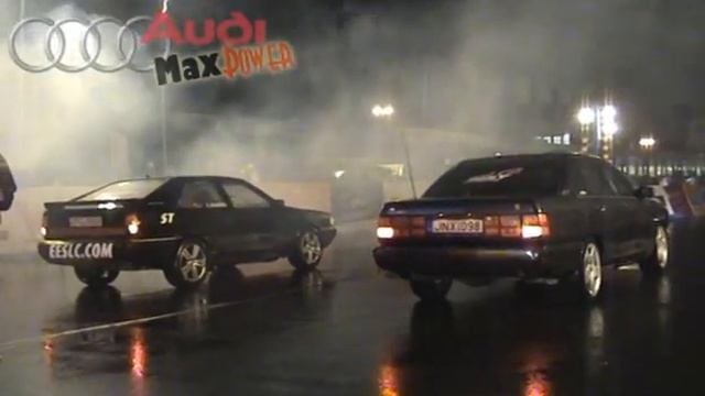 Audi 200 Quattro 20V Turbo Vs Audi 80 Coupe Quattro Team AMP