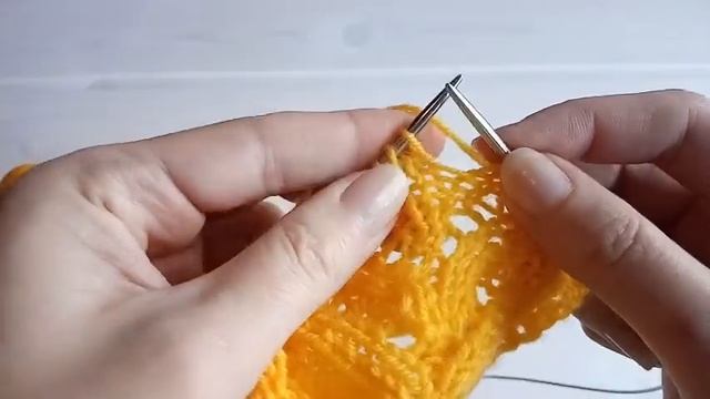 Как вязать цветок "Подсолнух" спицами//МК. смотреть онлайн