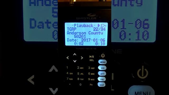 Whistler TRX-1 Scanner Record and Playback Function смотреть онлайн