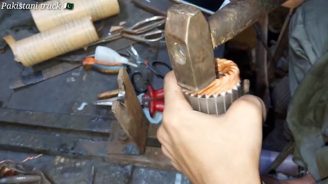Starter armature rewinding, truck starter armature rebuilding смотреть онлайн