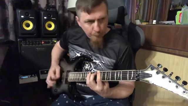 Amon Amarth (Guitar Cover) - No Fear for the Setting Sun смотреть онлайн