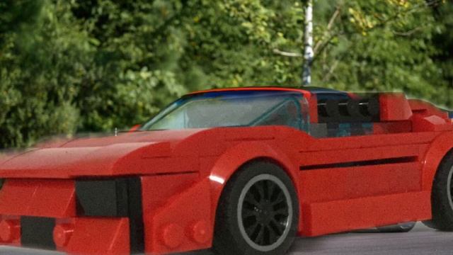 Custom lego Iroc Z28 moc! смотреть онлайн