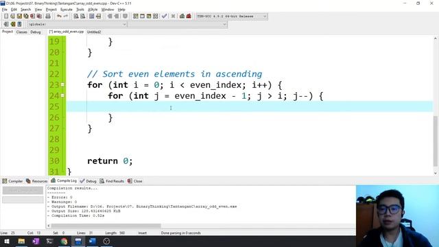 Latihan Ngoding Yuk! Sorting Array Ascending-Descending Sekaligus! #CChallengeSeries смотреть онлайн