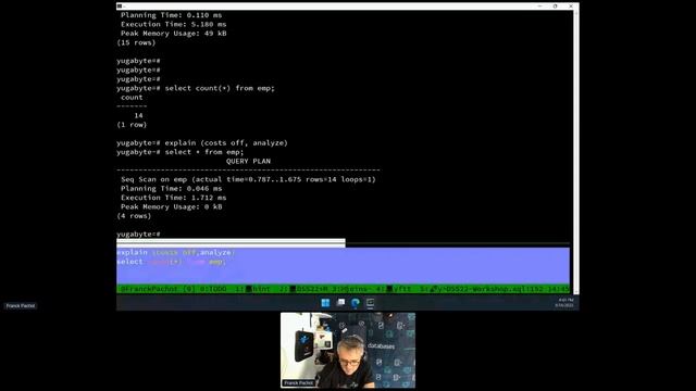 DSS 2022 | Workshop | Distributed SQL Tuning and Optimization in YugabyteDB смотреть онлайн