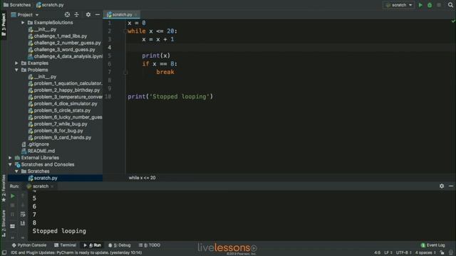 Programming with Python While Loops смотреть онлайн