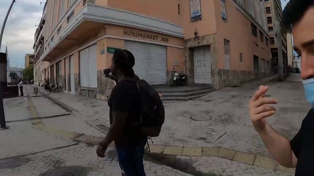 Going To The Dangerous Part Of Cali Colombia (@ Ace Live)