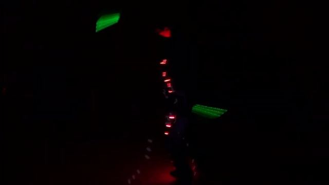 Светодиодный костюм. Шоу проект "CLIDE" смотреть онлайн