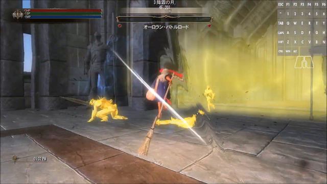 PC SKYRIM T_KUKU's animation : Female 2HS Ver.2-2-1 2 types of power attacks in 4 styles MOD смотреть онлайн
