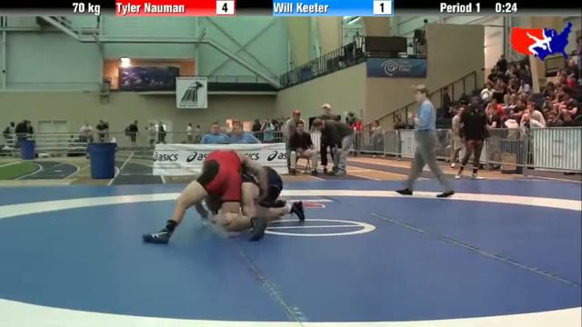 Tyler Nauman vs. Will Keeter at 2013 ASICS University Nationals - FS смотреть онлайн