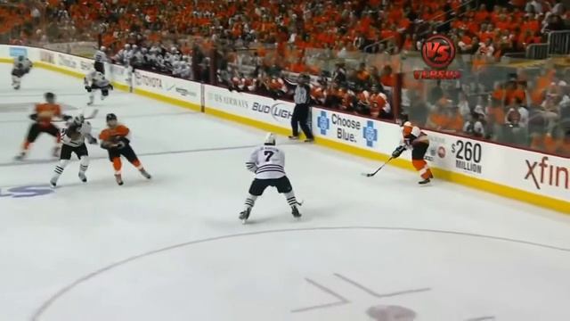 Claude Giroux OVERTIME Goal - Game 3, 2010 Stanley Cup Final Blackhawks vs. Flyers смотреть онлайн
