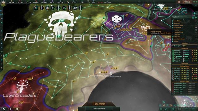 Stellaris: Toxoids // Plaguebearers // Episode 15 // War In Heaven Continue And The Unbidden... смотреть онлайн