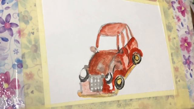 Просто рисуем АРТ/автомобиль/рисунок/рисование/как нарисовать смотреть онлайн