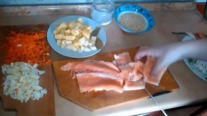 Суп из хребтов семги