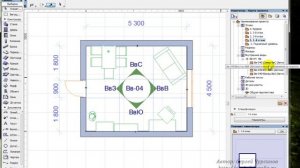ArchiCAD. Развертка стен