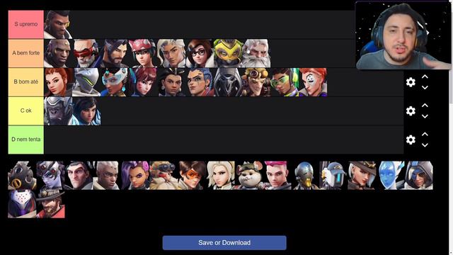 COMO FOI A TIER LIST OVERWATCH 2 ATUALIZADA TEMPORADA 7 смотреть онлайн