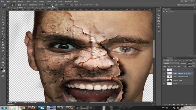 My Old Face - Darko_Brate_SPEED ART 2013 Photoshop Cs6 → смотреть онлайн