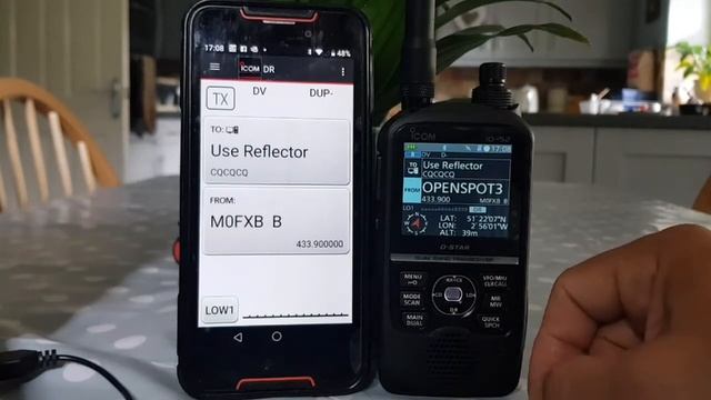 ICOM ID-52 using RS-MS1A app - Bluetooth or usb смотреть онлайн