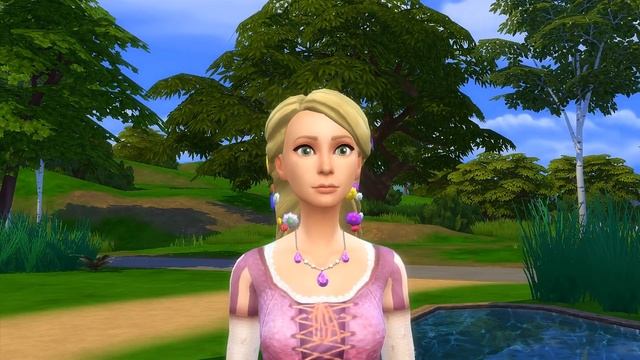 Rapunzel as Mermaid Princess - The Sims 4 смотреть онлайн