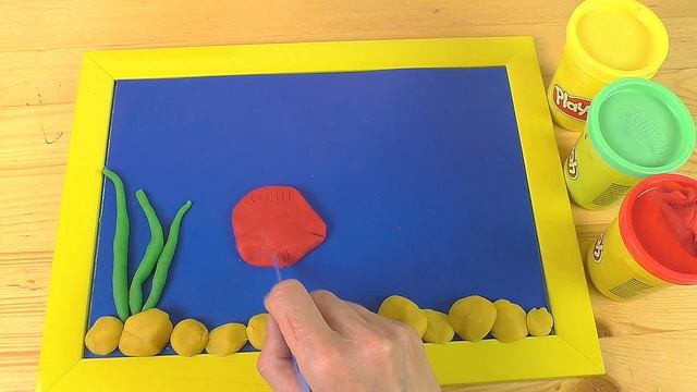 Как слепить аквариум из Play Doh смотреть онлайн